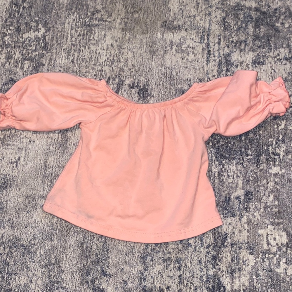 4T ruffle girl shirt